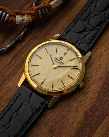 Universal Geneve Birch dial Gold Ref. 542136 (Cal. 1-42)