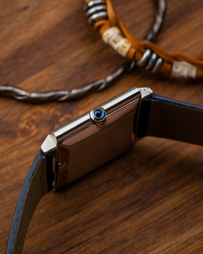 Corum Peseux Square Blue dial Ref. 57155 (Cal. 7001)