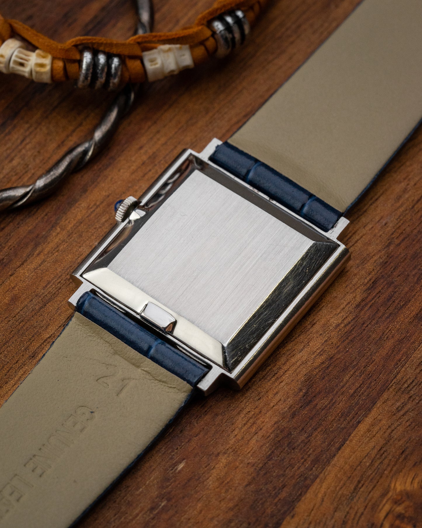 Corum Peseux Square Blue dial Ref. 57155 (Cal. 7001)