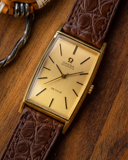 Omega De Ville Automatic "Tank-Tonneau" Gold Ref. 161.034 (Cal. 671)