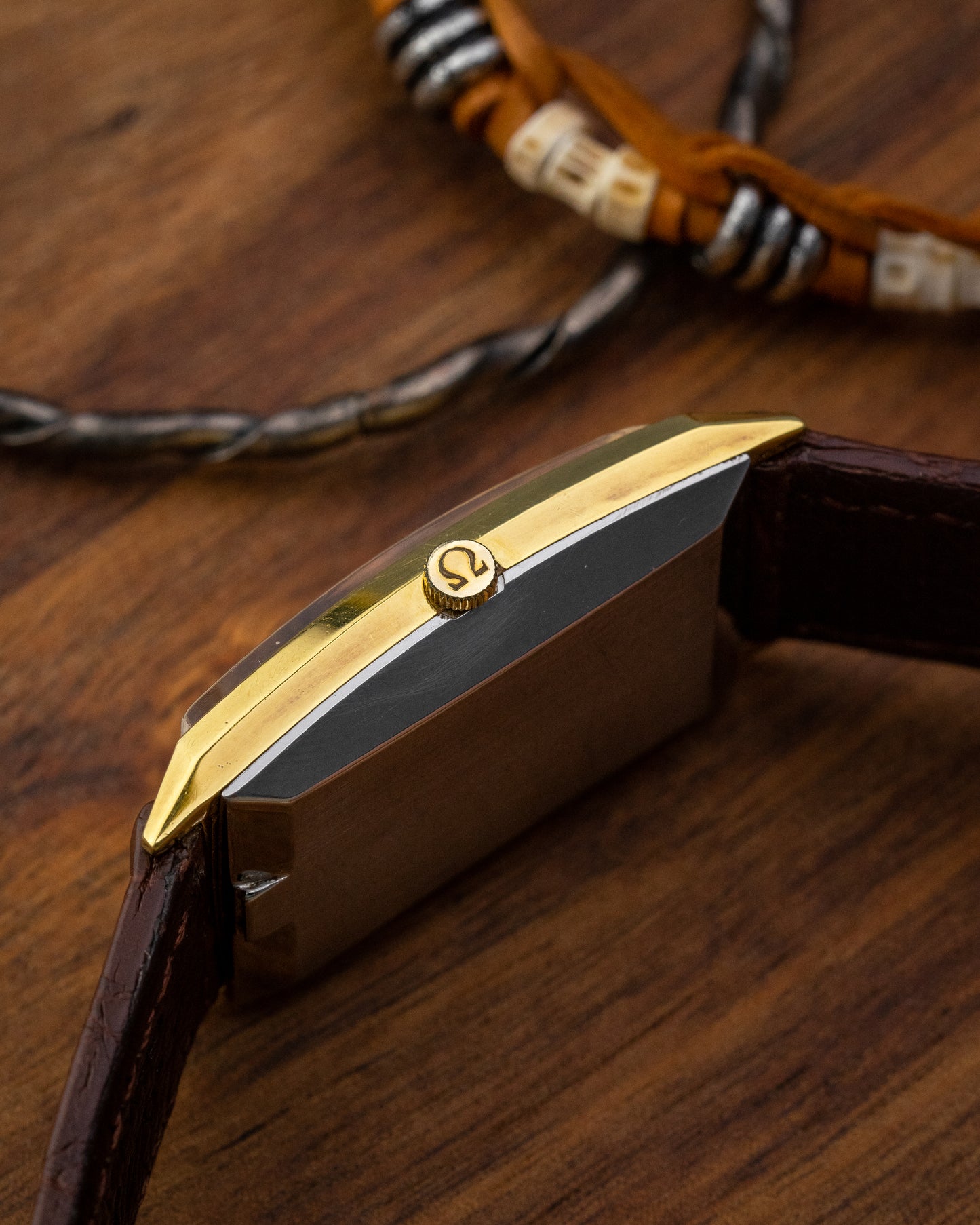 Omega De Ville Automatic "Tank-Tonneau" Gold Ref. 161.034 (Cal. 671)
