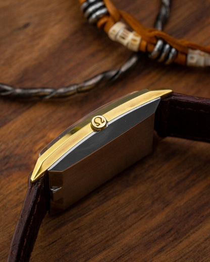 Omega De Ville Automatic "Tank-Tonneau" Gold Ref. 161.034 (Cal. 671)