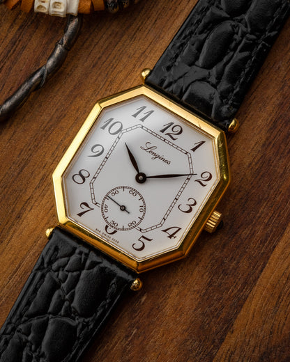Longines Octagonal Breguet Numeral Gold Ref. 3209 (Cal. L846.4)
