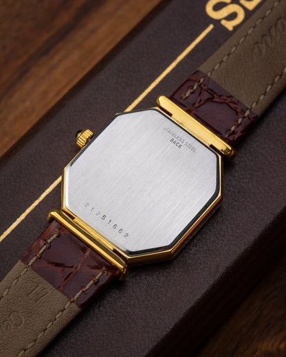 Longines Octagonal 'Mother-of-Pearl' dial Gold Ref. 3209 (Cal. 846.4)