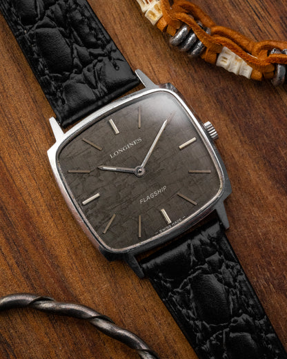 Longines Flagship "Basalt" Square TV Ref. 4048-1 (Cal. 428)