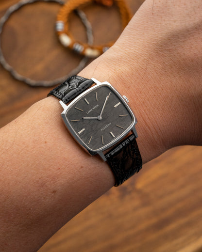 Longines Flagship "Basalt" Square TV Ref. 4048-1 (Cal. 428)