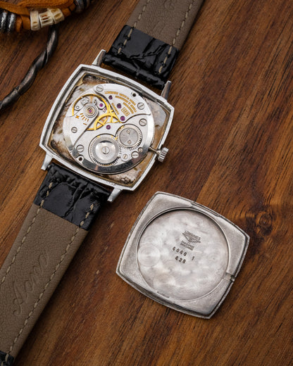 Longines Flagship "Basalt" Square TV Ref. 4048-1 (Cal. 428)