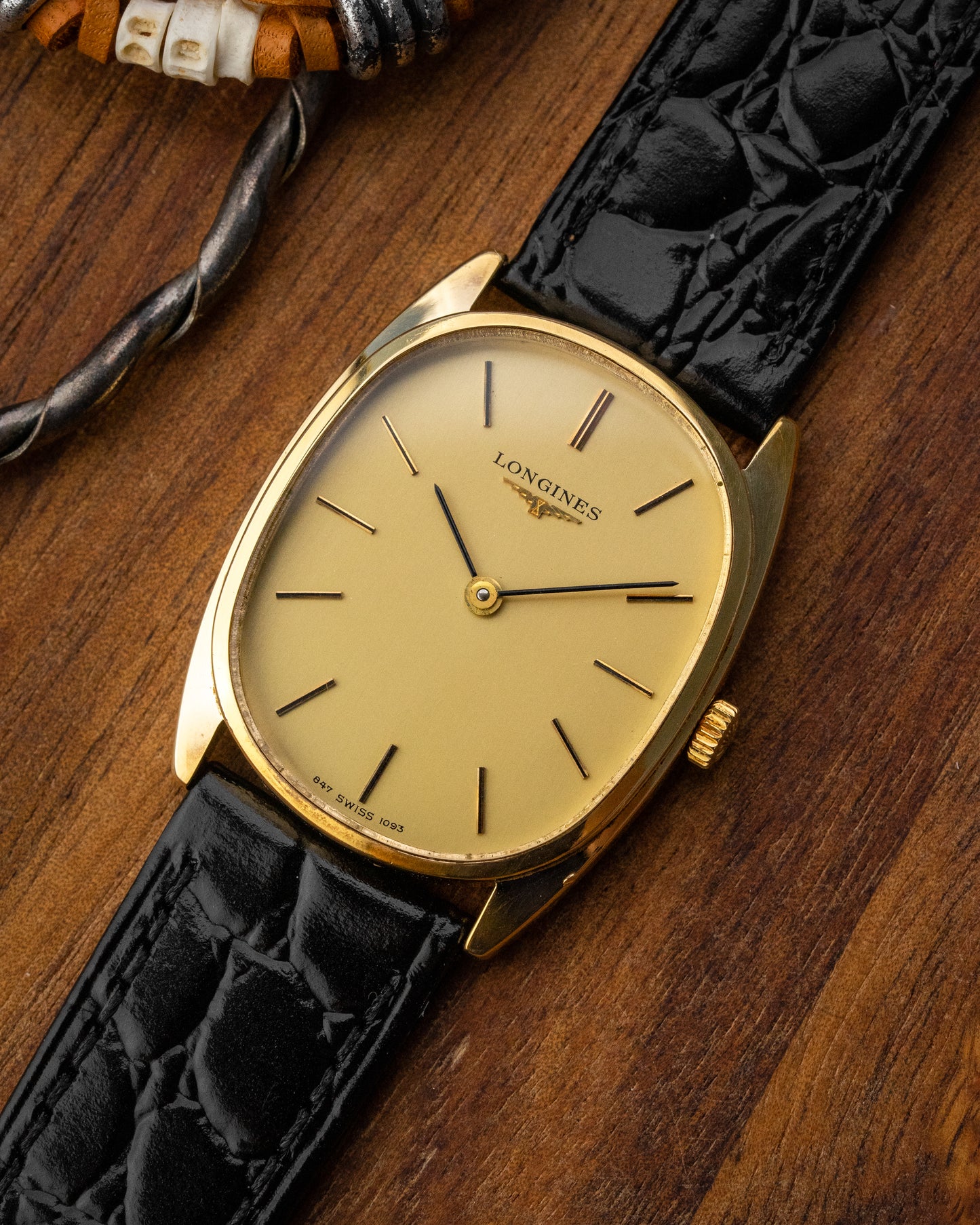 Longines "Ellipse" Oval Gents Gold Ref. 1093-2 (Cal. L847.4)