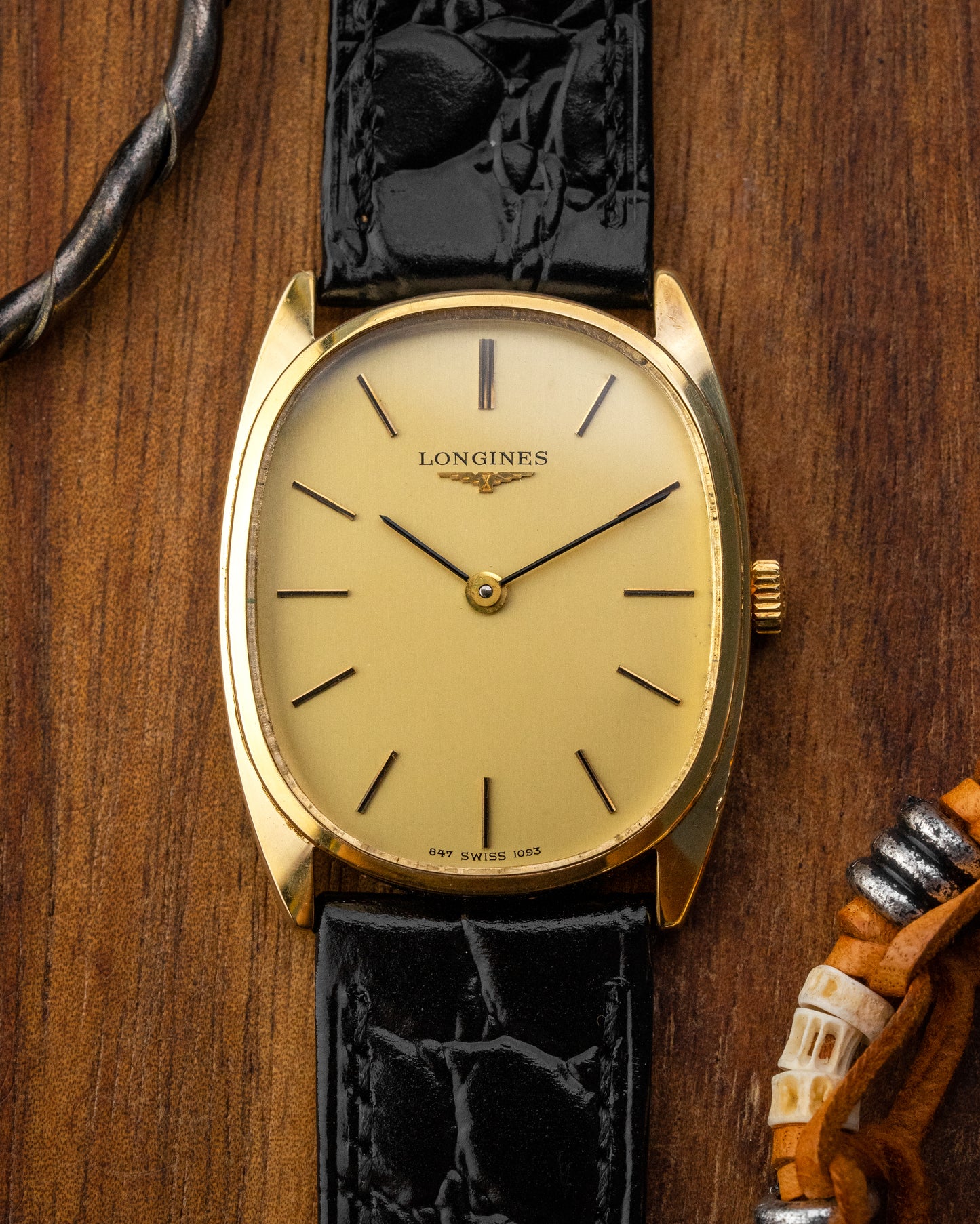 Longines "Ellipse" Oval Gents Gold Ref. 1093-2 (Cal. L847.4)