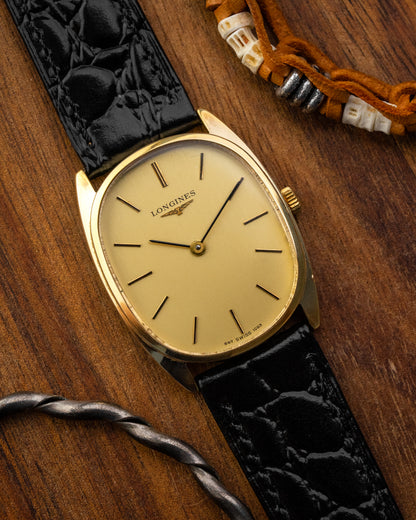 Longines "Ellipse" Oval Gents Gold Ref. 1093-2 (Cal. L847.4)