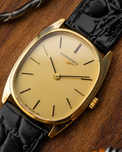 Longines "Ellipse" Oval Gents Gold Ref. 1093-2 (Cal. L847.4)