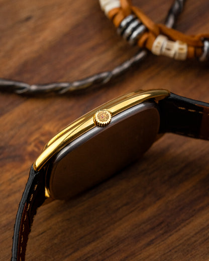 Longines "Cushion" Rectangular Gold Ref. 4448 (Cal. 847.4)