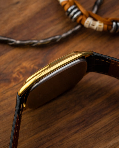 Longines "Cushion" Rectangular Gold Ref. 4448 (Cal. 847.4)