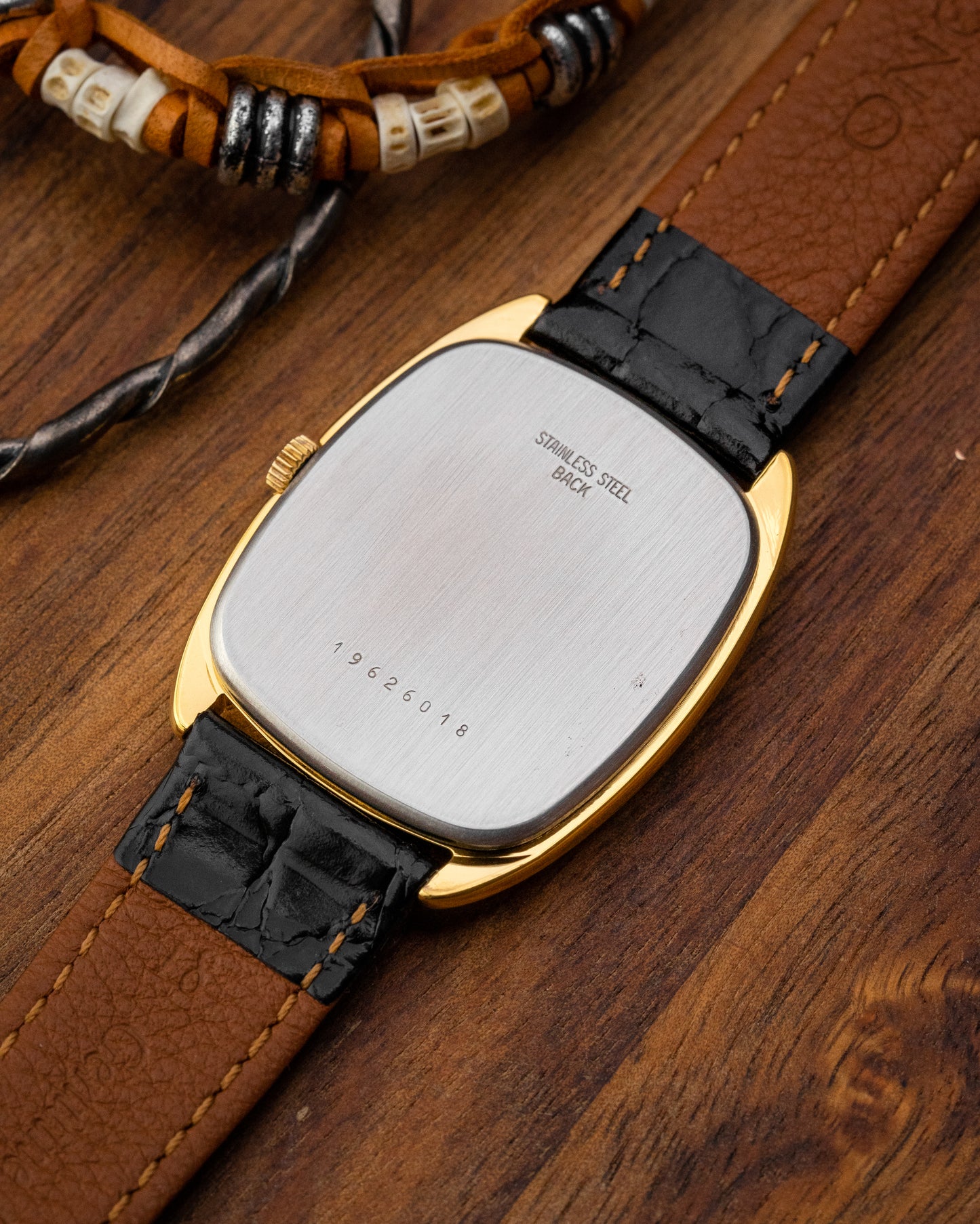 Longines "Cushion" Rectangular Gold Ref. 4448 (Cal. 847.4)