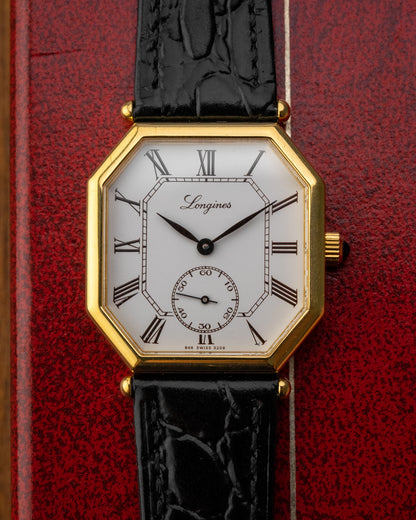 Longines Octagonal Roman dial Gold Ref. 3209 (Cal. 846.4)