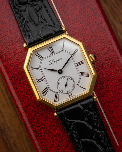Longines Octagonal Roman dial Gold Ref. 3209 (Cal. 846.4)