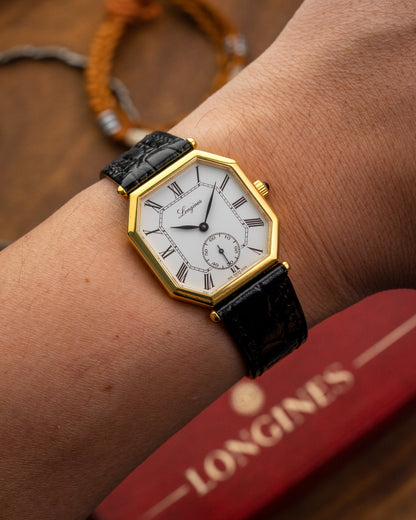 Longines Octagonal Roman dial Gold Ref. 3209 (Cal. 846.4)