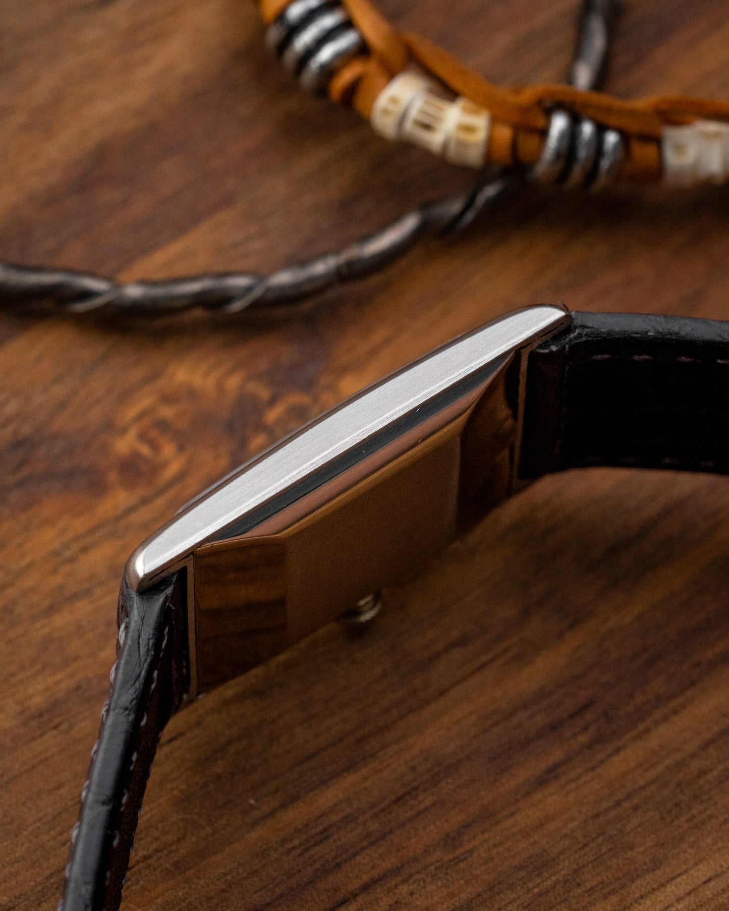 Corum "Tank Américaine" Grey Linen dial Ref. 27280 (Cal. ETA 2512)