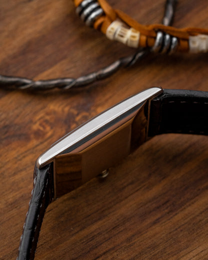 Corum "Tank Américaine" Grey Linen dial Ref. 27280 (Cal. ETA 2512)