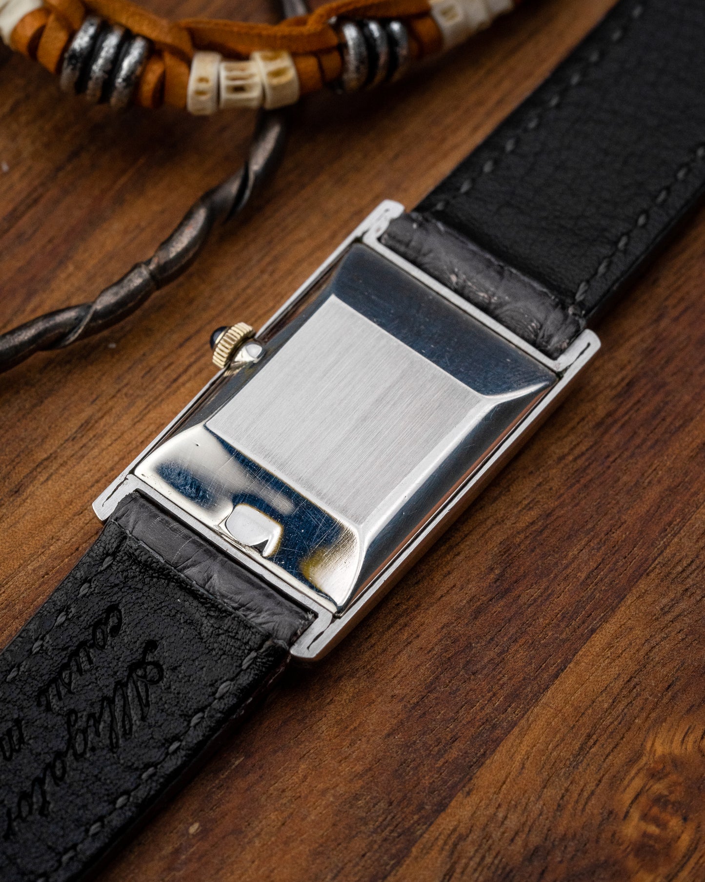 Corum "Tank Américaine" Grey Linen dial Ref. 27280 (Cal. ETA 2512)