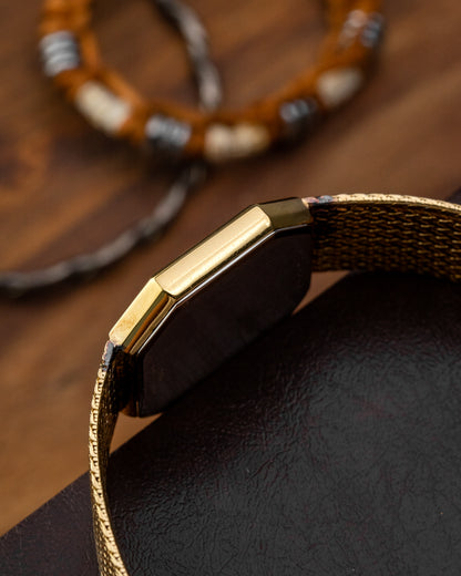 Longines Octagonal Integrated Bracelet Gold Ref. 3209M (Cal. 846.4)