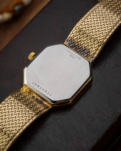 Longines Octagonal Integrated Bracelet Gold Ref. 3209M (Cal. 846.4)