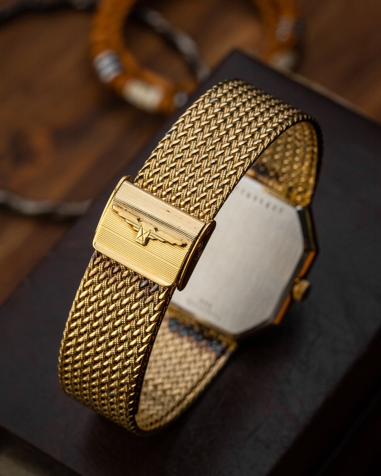 Longines Octagonal Integrated Bracelet Gold Ref. 3209M (Cal. 846.4)