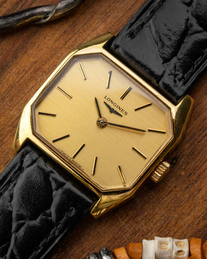 Longines Octagonal-TV Gold Ref. 1064-2 (Cal. 817.4)