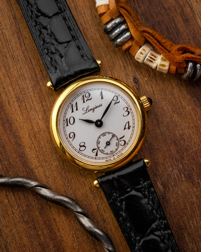 Longines Classique Mini "Vendome" Breguet dial Gold Ref. 3206 (Cal. 520)