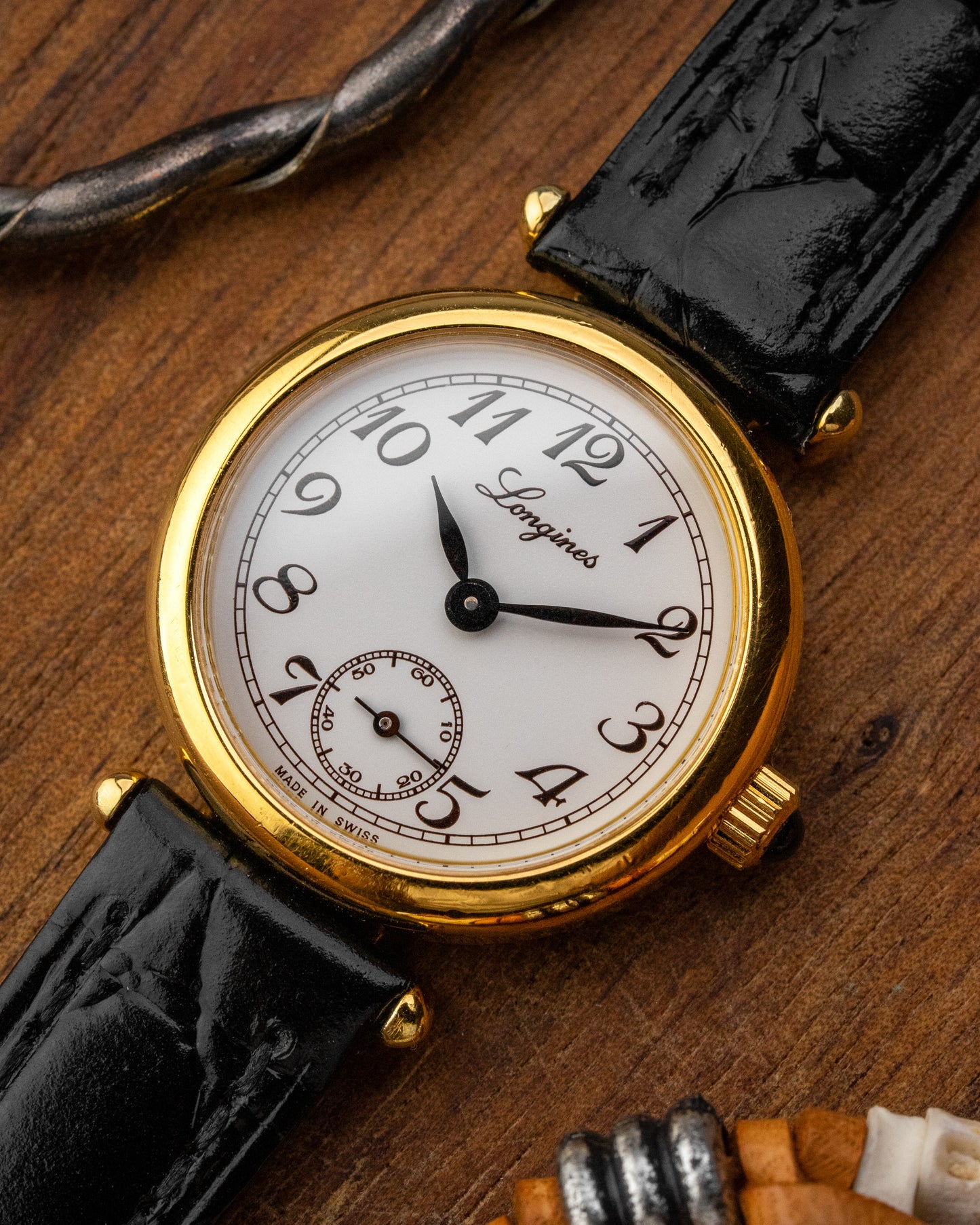 Longines Classique Mini "Vendome" Breguet dial Gold Ref. 3206 (Cal. 520)
