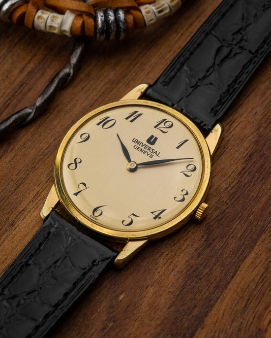 Universal Geneve "Ultra-Thin" Breguet dial Gold Ref. 542101 (Cal. 1-42)