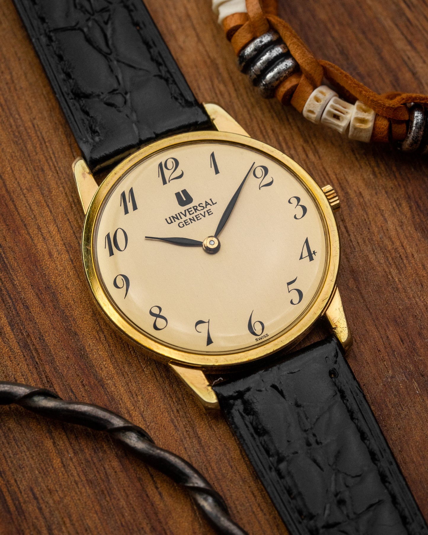 Universal Geneve "Ultra-Thin" Breguet dial Gold Ref. 542101 (Cal. 1-42)