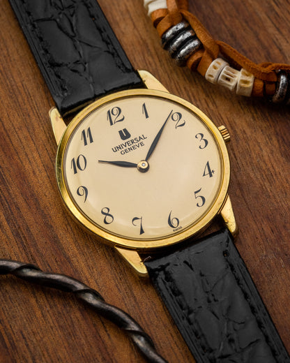 Universal Geneve "Ultra-Thin" Breguet dial Gold Ref. 542101 (Cal. 1-42)