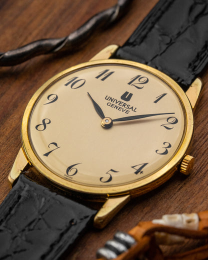 Universal Geneve "Ultra-Thin" Breguet dial Gold Ref. 542101 (Cal. 1-42)