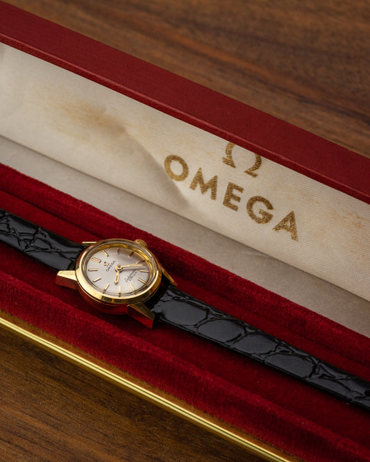 Omega Ladymatic "Türler" Petite Gold Capped case Ref. 555001 (Cal. 661)