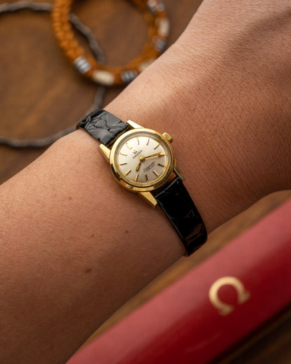 Omega Ladymatic "Türler" Petite Gold Capped case Ref. 555001 (Cal. 661)