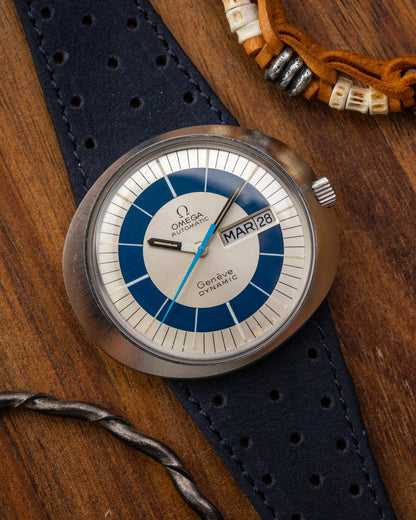 Omega Geneve Dynamic UFO Day-Date "Bullseye" Ref. 166.079 (Cal. 752)