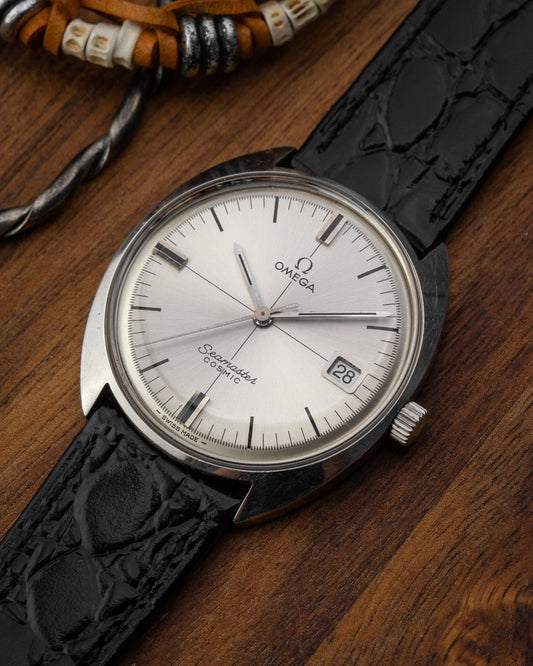 Omega Seamaster Cosmic Date Crosshair dial Ref. 136.017 (Cal. 613)