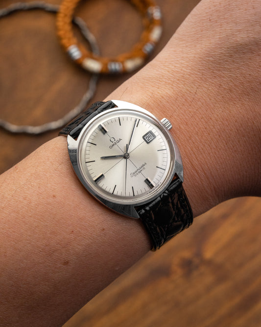 Omega Seamaster Cosmic Date Crosshair dial Ref. 136.017 (Cal. 613)