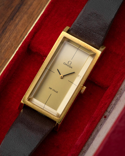 Omega De Ville "Elongated Verticale" Emerald Andrew Grima Ref. 5110377 (Cal. 625)