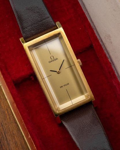 Omega De Ville "Elongated Verticale" Emerald Andrew Grima Ref. 5110377 (Cal. 625)