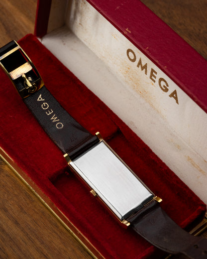 Omega De Ville "Elongated Verticale" Emerald Andrew Grima Ref. 5110377 (Cal. 625)