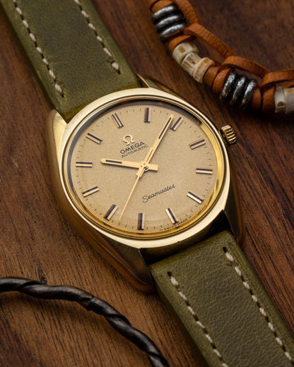 Omega Seamaster Automatic "Sparkle" dial Gold Capped Ref. 165.067 (Cal. 562)