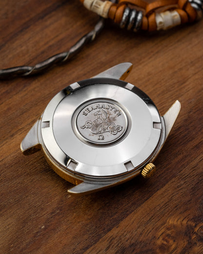 Omega Seamaster Automatic "Sparkle" dial Gold Capped Ref. 165.067 (Cal. 562)