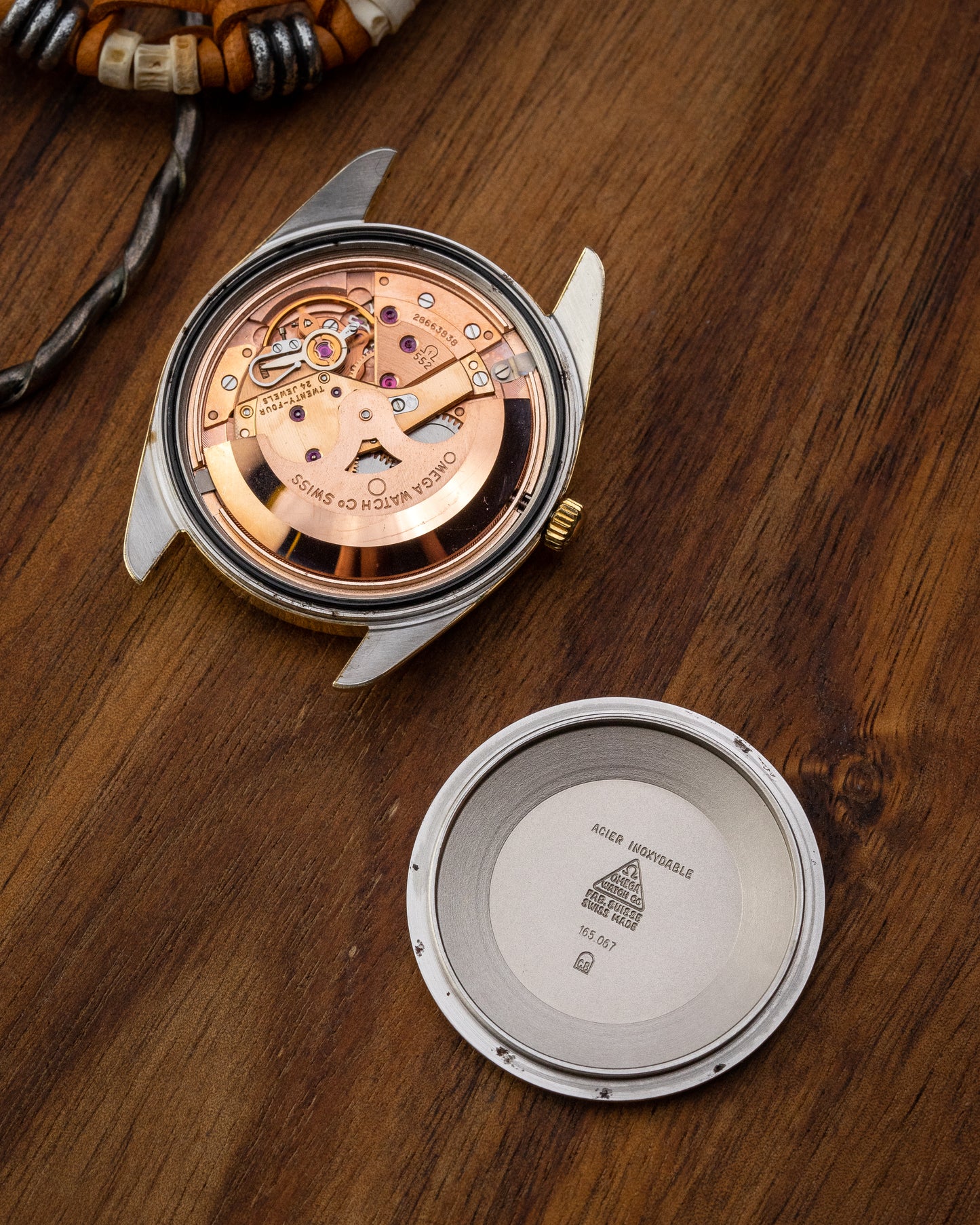 Omega Seamaster Automatic "Sparkle" dial Gold Capped Ref. 165.067 (Cal. 562)