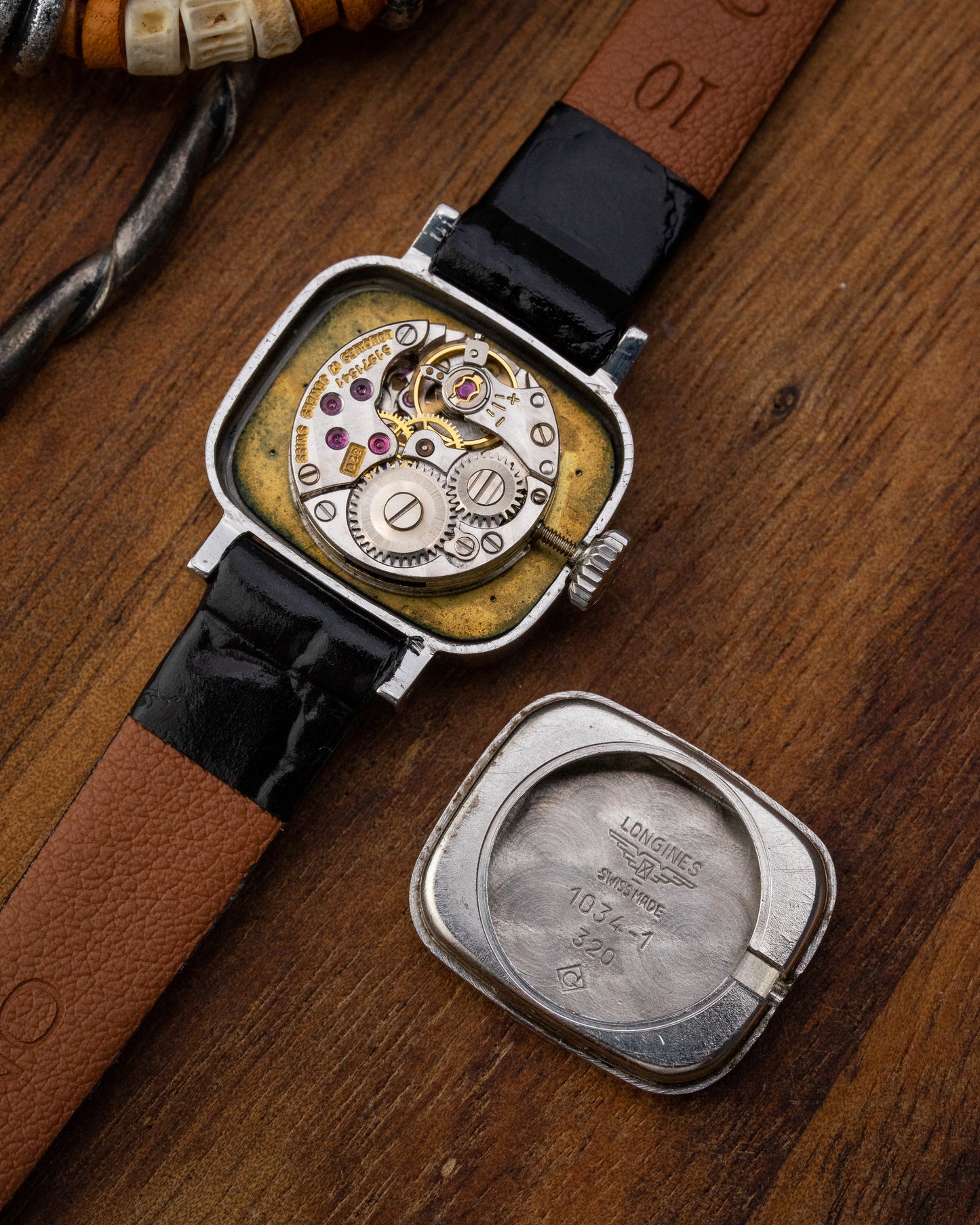 Longines Petite "TV" Blue dial Ref. 1304-1 (Cal. 320)