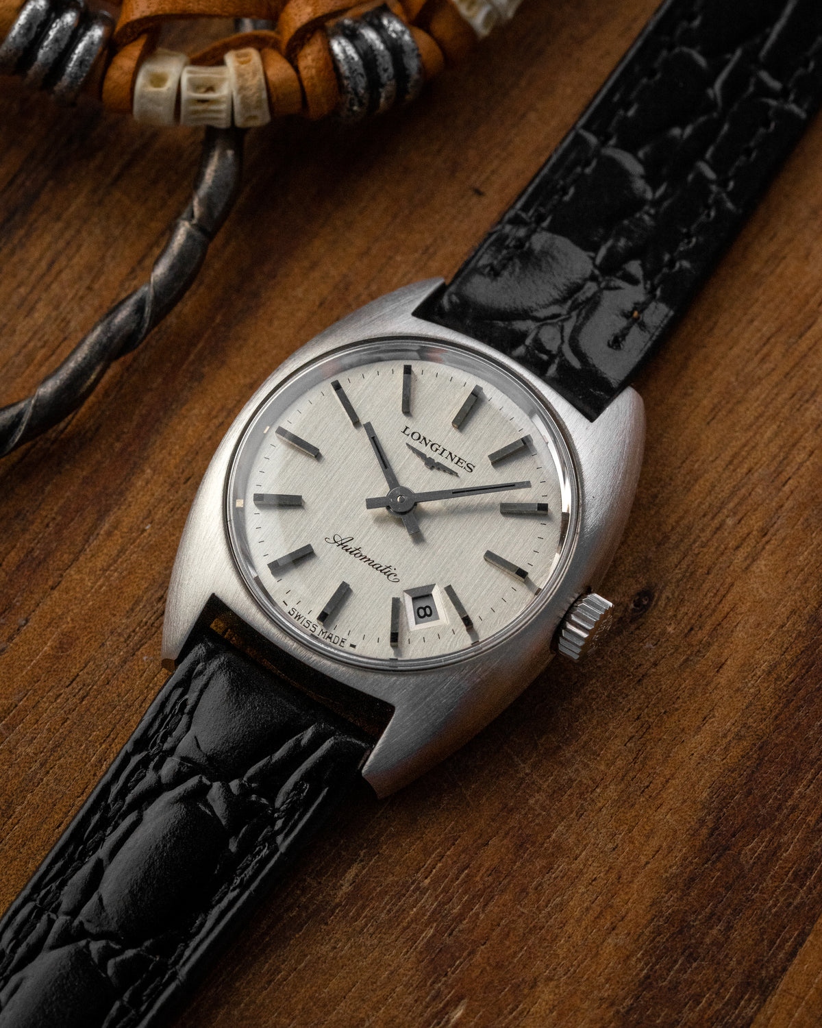 Longines Mini "C-Shape" Automatic Date Ref. 8461-2 (Cal. 473)