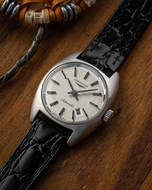 Longines Mini "C-Shape" Automatic Date Ref. 8461-2 (Cal. 473)
