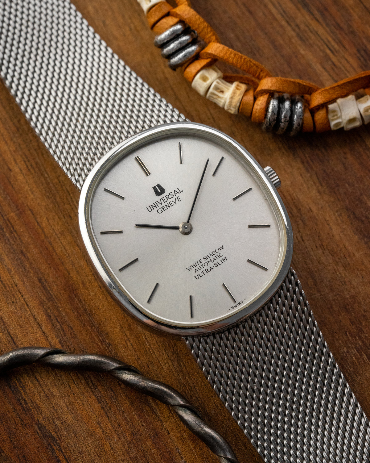 Universal Geneve White Shadow "Ellipse" Ultra-Slim Ref. 866051 (Cal. 2-66)