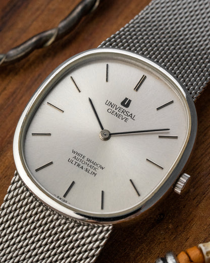 Universal Geneve White Shadow "Ellipse" Ultra-Slim Ref. 866051 (Cal. 2-66)